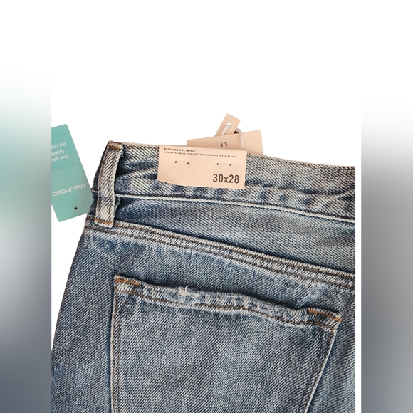 KanCan™ Nonstretch High Rise Plaid Patch Ripped Boyfriend Jean (Maurices) 30x28 - Picture 9 of 9